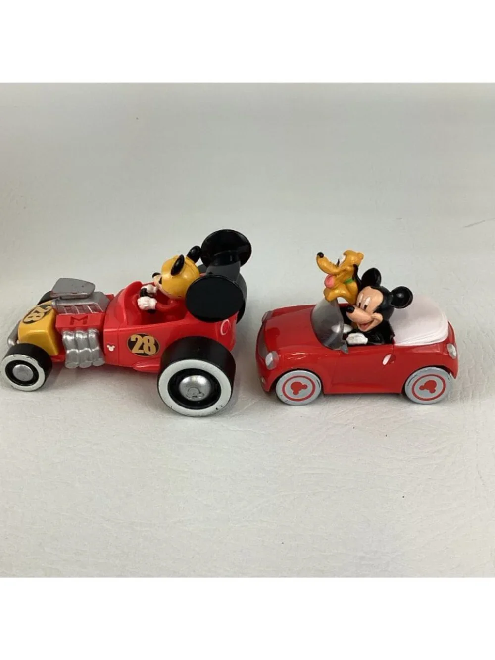 Disney Mickey Mouse Clubhouse Gas N Wash Portable Playset Roadster Racer Car Toy
